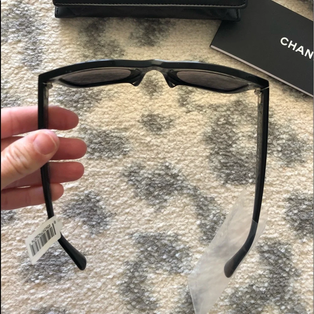 CHANEL Black Sunglasses - Picture 11 of 13